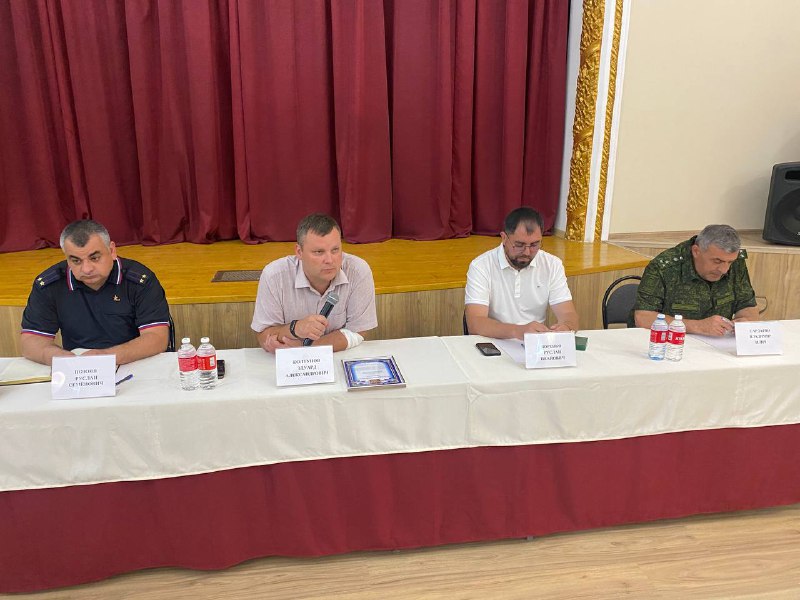 О заседании постоянно действующей рабочей группы по стабилизации ситуации в цыганской общине на территории Новоалександровского муниципального округа.