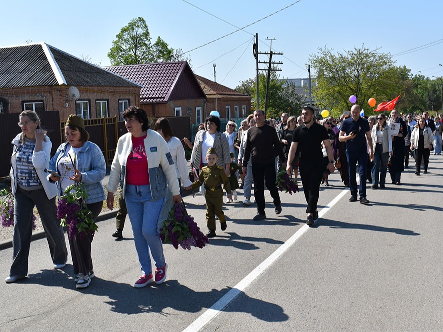 9 мая в Новоалександровске почтили память героев Великой Отечественной войны.