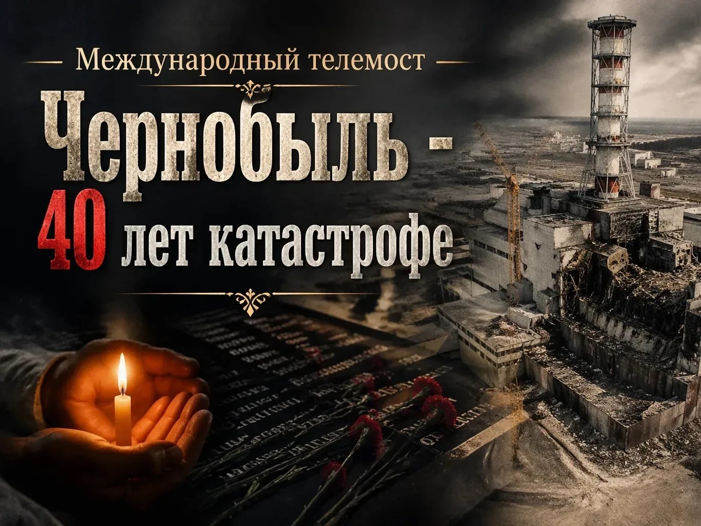Международный телемост «Чернобыль — 40 лет катастрофе».