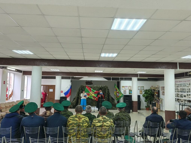На страже границы.